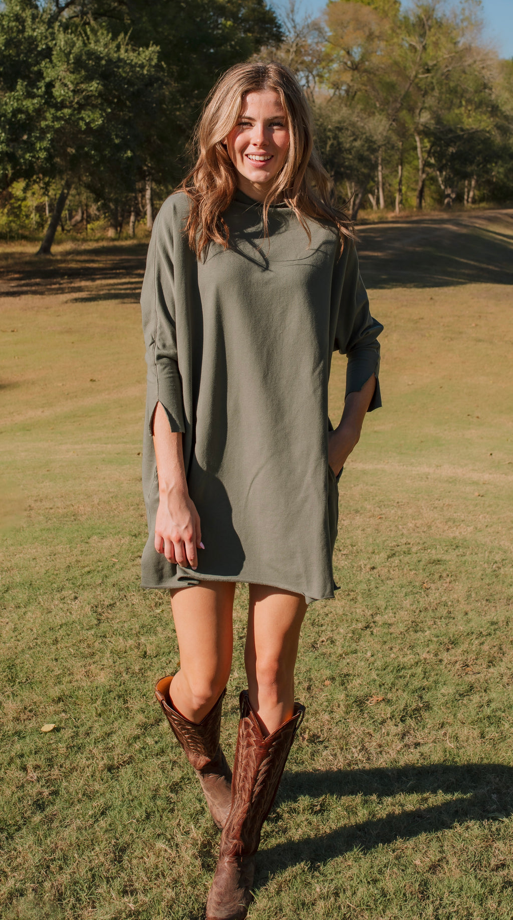 The Knit Lucky - Army