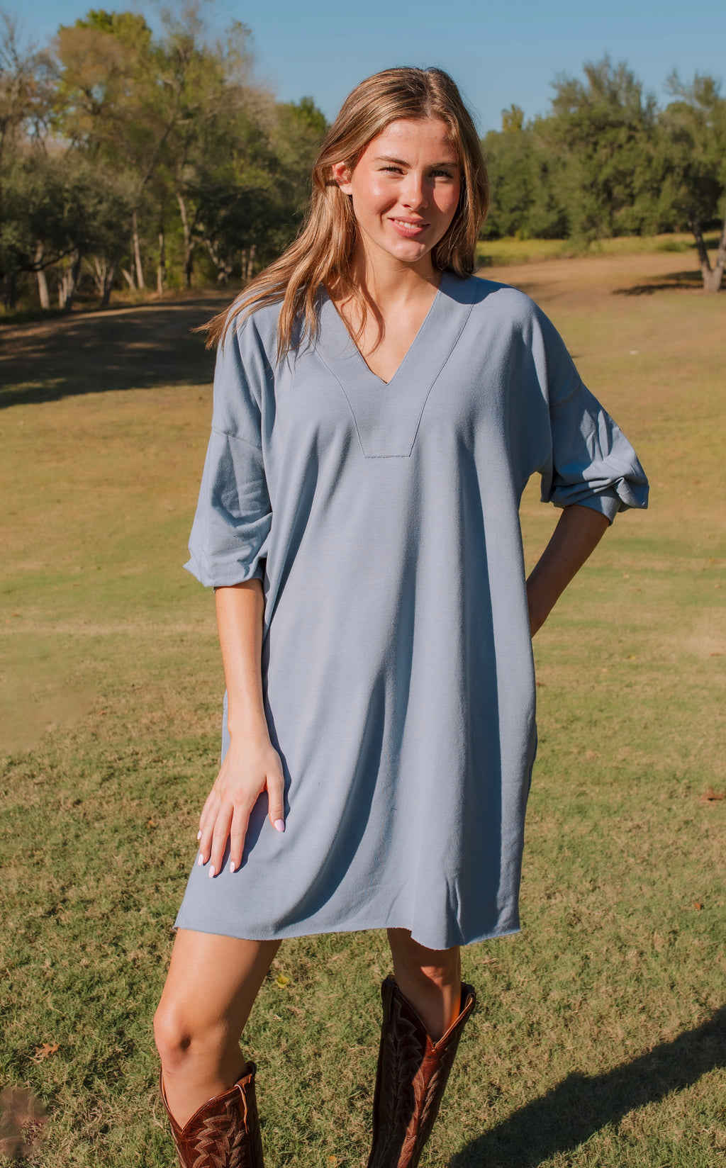 The Knit Lizzy - Denim