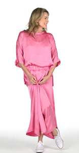The Marly Maxi Skirt - Petal