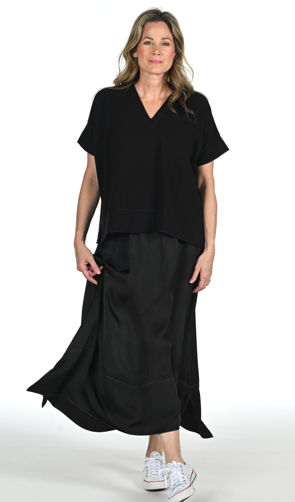 The Marly Maxi Skirt - Black