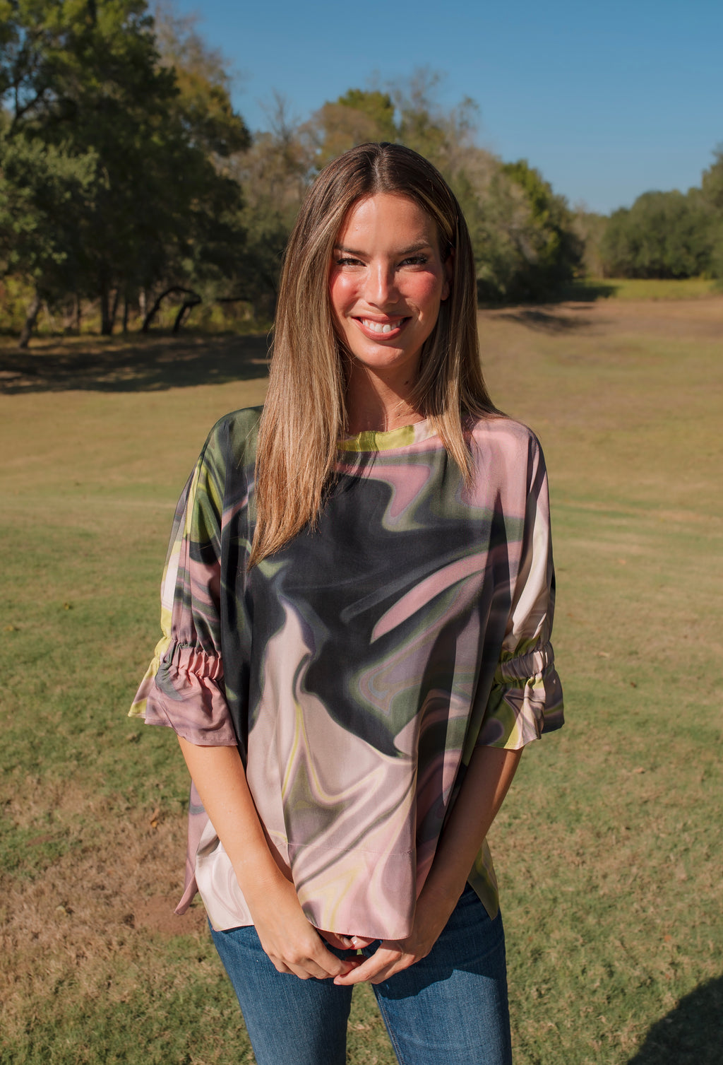 The Kiki - Olive Tie Dye