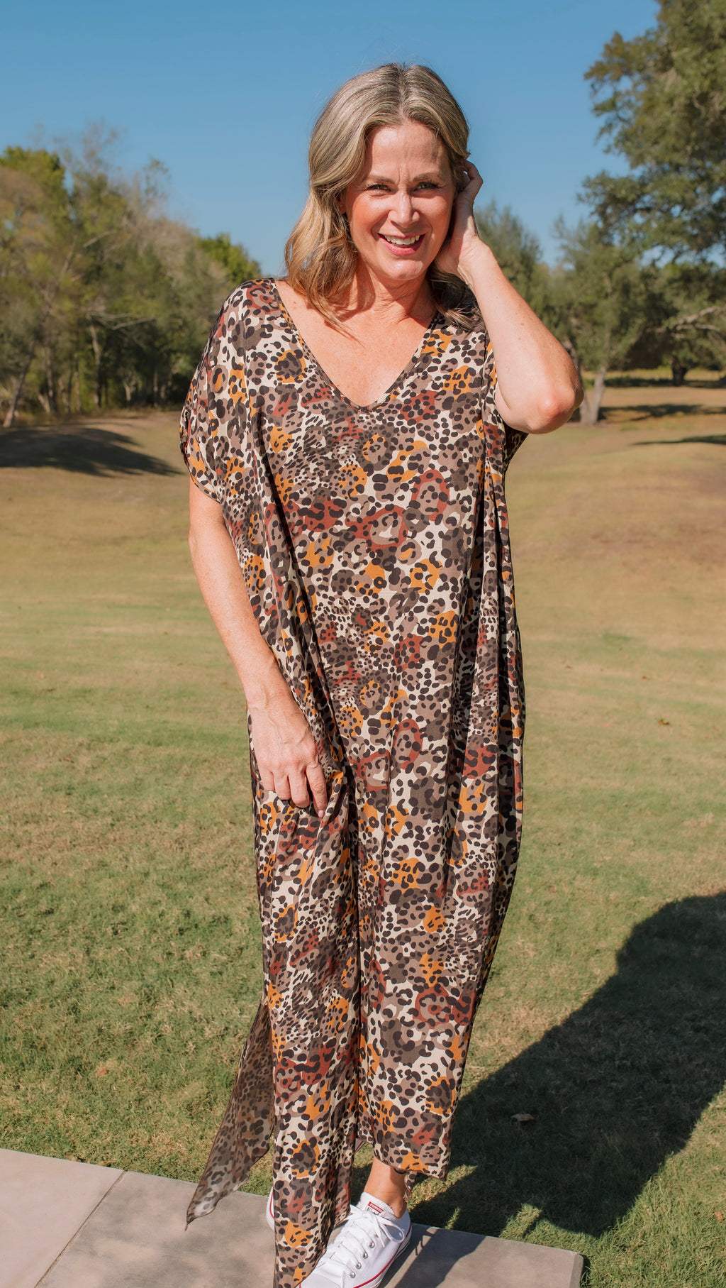 The Kaftan - Animal Print