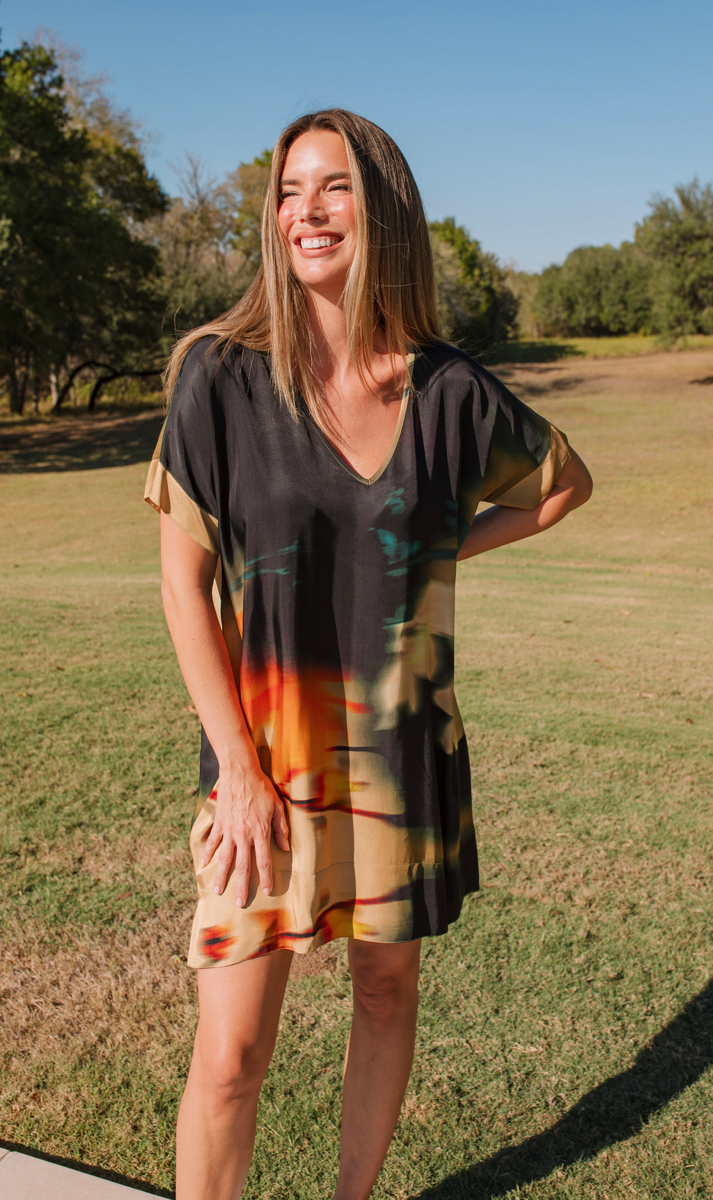 The Wimberly - Black Abstract