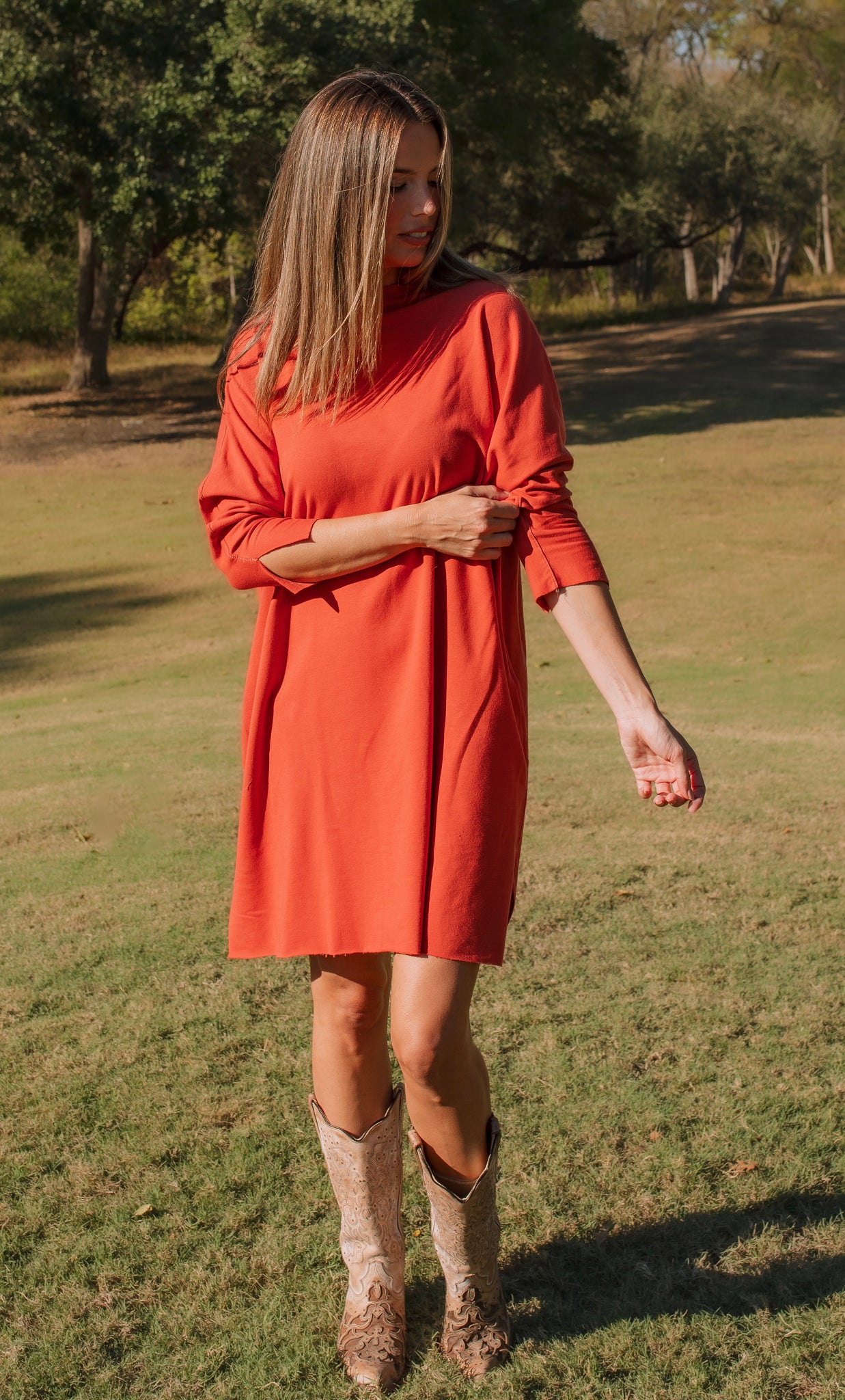 The Knit Lucky - Rust