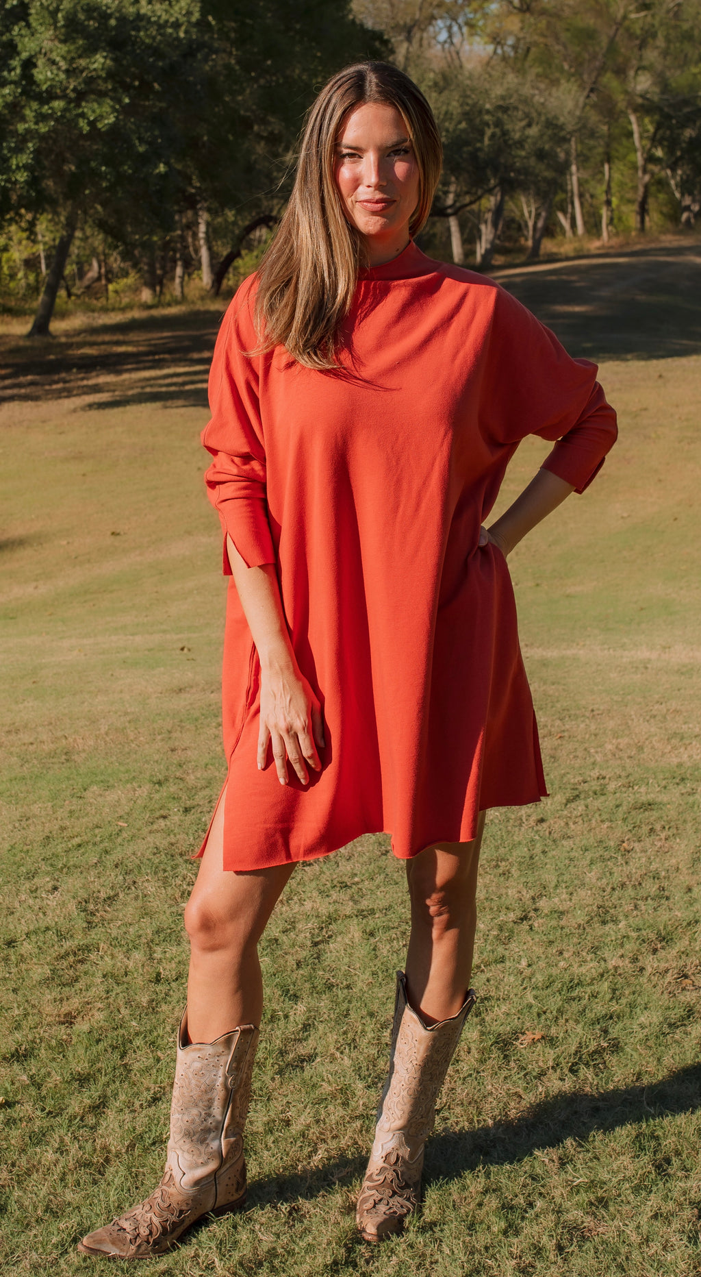 The Knit Lucky - Rust