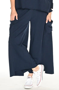 The Knit Pocket Pant - Navy