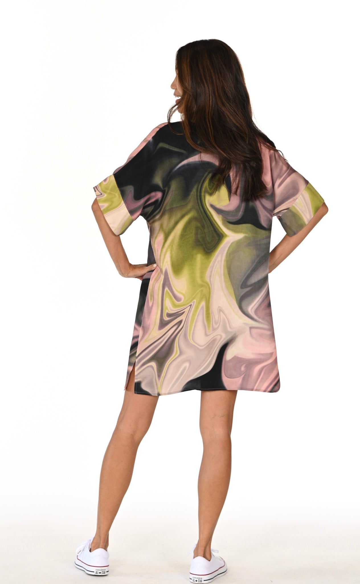 The Dottie - Olive Tie Dye