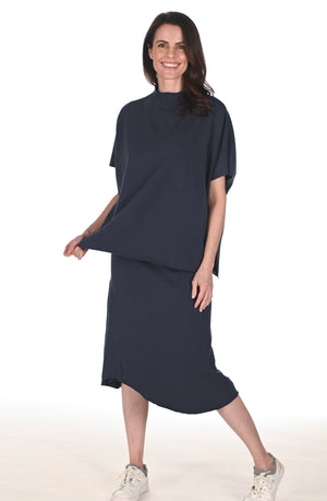 The Knit Skirt - Coal