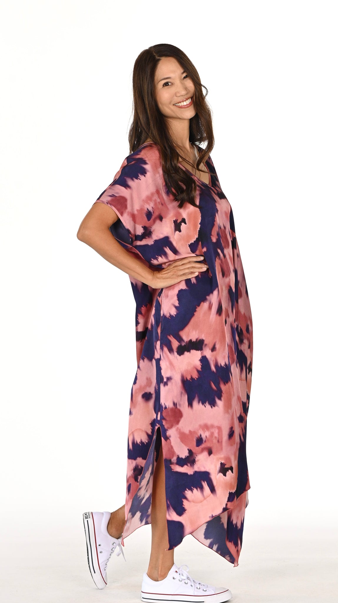 The Kaftan - Rust Tie Dye