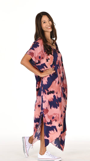The Kaftan - Rust Tie Dye