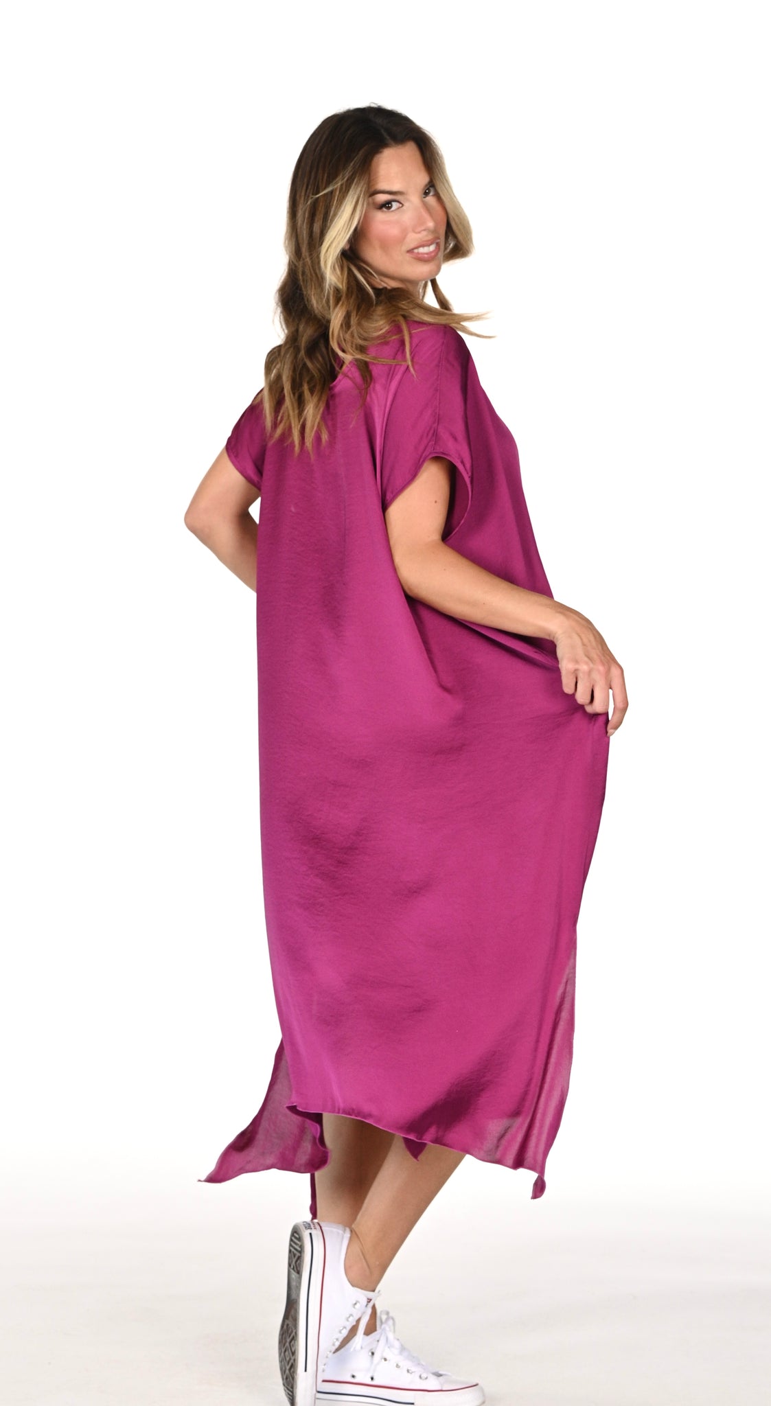 The Cami Maxi - Magenta