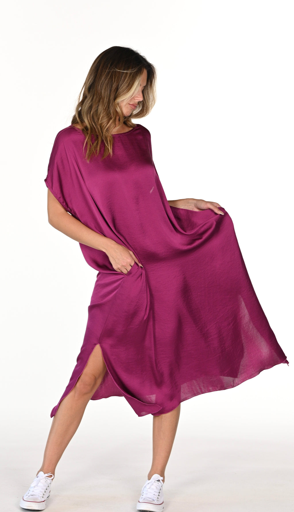 The Cami Maxi - Magenta