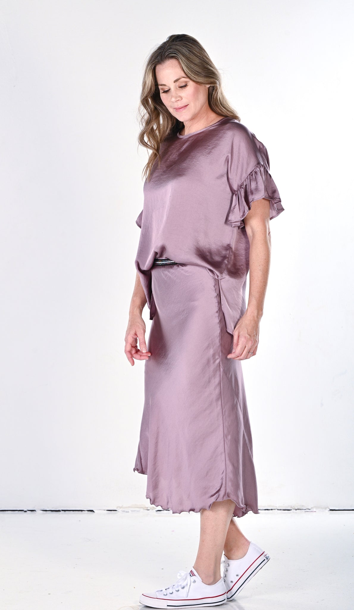 The Bias Skirt - Lavender
