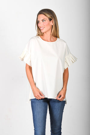 The Marie CT - Cream Poplin